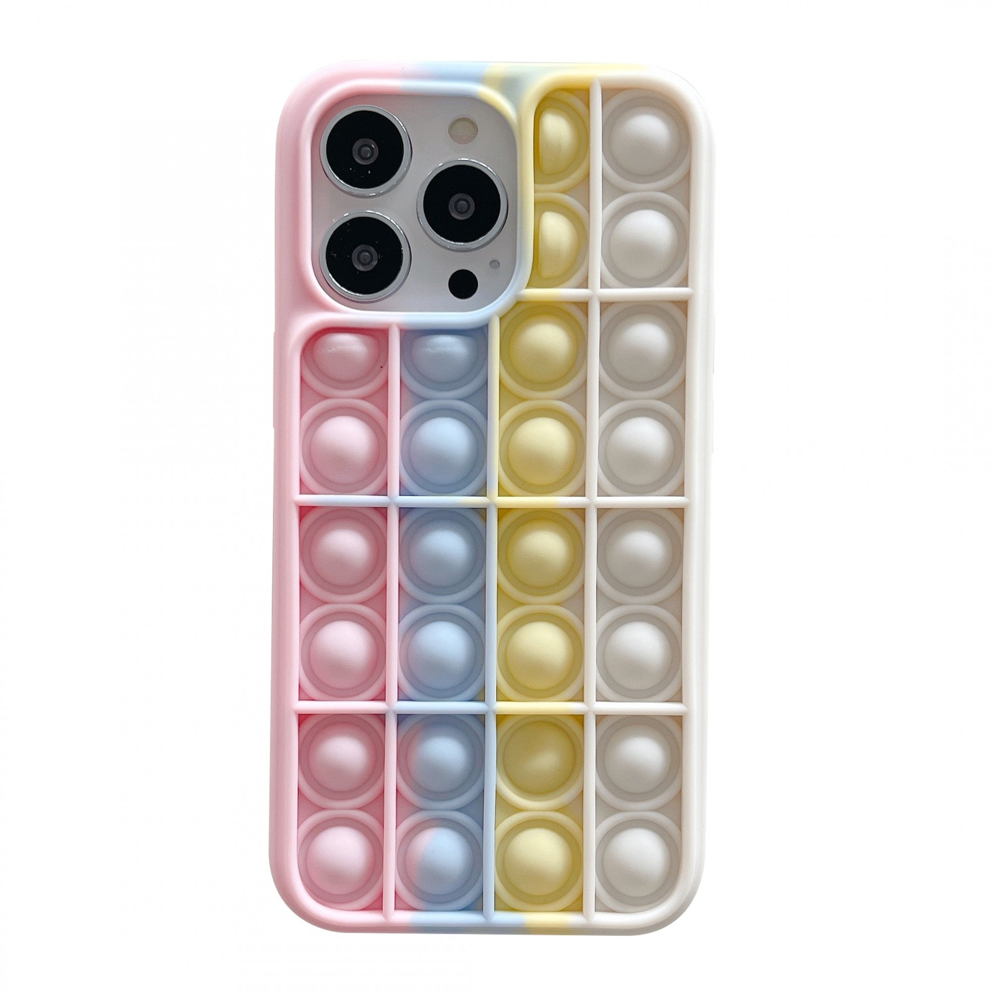 Husa de protectie Kaveny Pop It compatibila cu Apple iPhone 13 Pro Max,Model 5,Multicolor