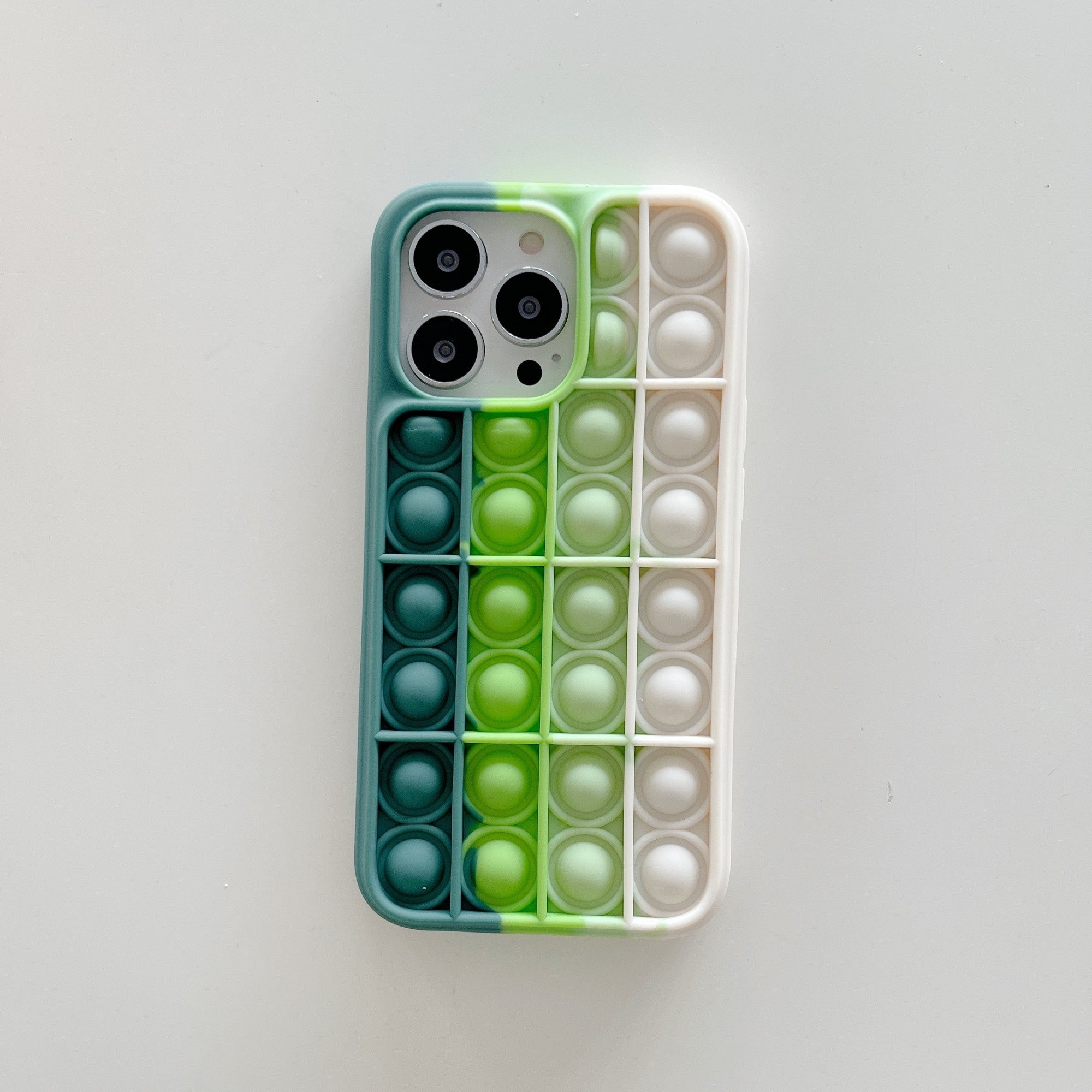 Husa de protectie Kaveny Pop It compatibila cu Apple iPhone 13 Pro,Model 3,Multicolor