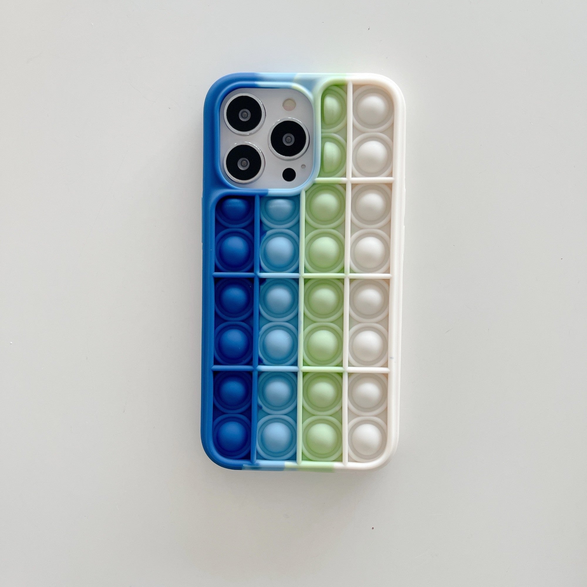 Husa de protectie Kaveny Pop It compatibila cu Apple iPhone 13 Pro,Model 6,Multicolor