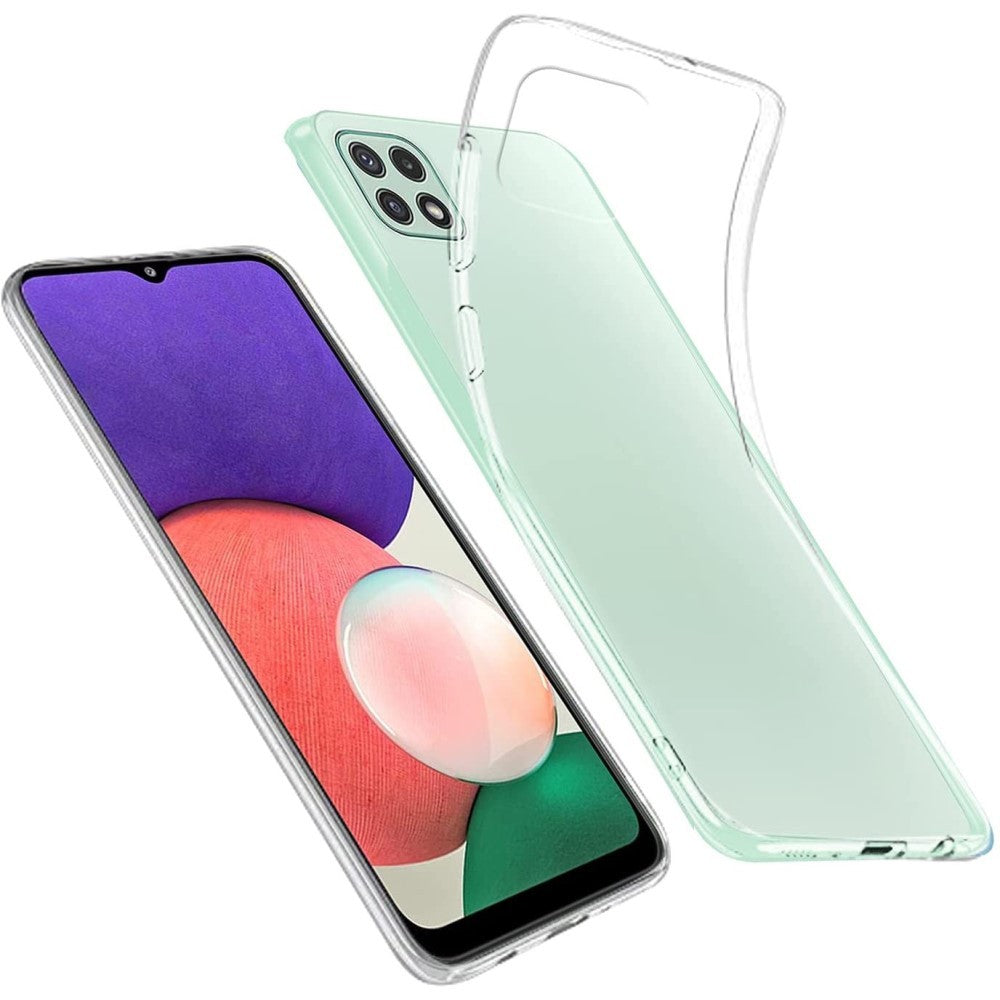 Husa de protectie pentru Samsung Galaxy A22 5G, Kaveny, TPU Transparenta