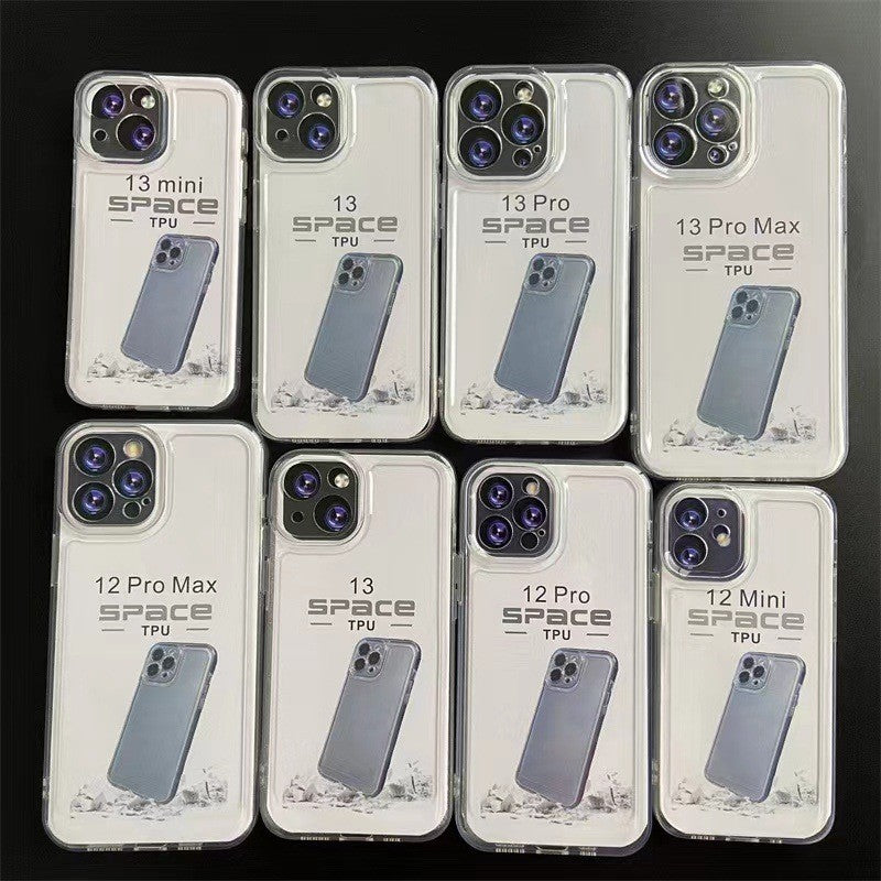Husa de protectie pentru iPhone 14 Pro, Kaveny, Space TPU Transparenta
