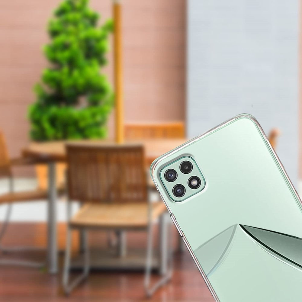 Husa de protectie pentru Samsung Galaxy A22 5G, Kaveny, TPU Transparenta