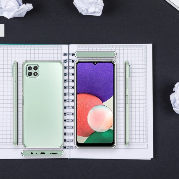 Husa de protectie pentru Samsung Galaxy A22 5G, Kaveny, TPU Transparenta