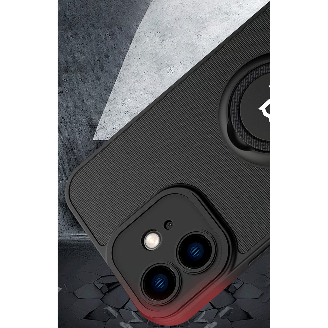 Husa Eagle Eye cu Stand pentru Samsung A32 5G, Negru, Suport Auto Magnetic, Protectie Antisoc, Kaveny