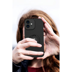 Husa Telefon Eagle Eye, Kaveny, Compatibila Samsung A52 5G, cu Suport Auto Magnetic si Inel, Negru