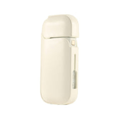 Husa Kaveny pentru IQOS 2.4 Plus, Capac de Protectie, Anti Soc si Zgarieturi, din Piele Ecologica, 43 g, 12 x 6 x 2.5 cm, Alb