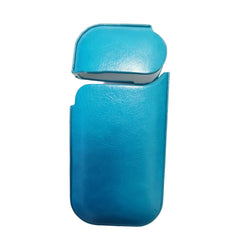 Husa Kaveny pentru IQOS 2.4 Plus, Capac de Protectie, Anti Soc si Zgarieturi, din Piele Ecologica, 43 g, 12 x 6 x 2.5 cm, Turcoaz