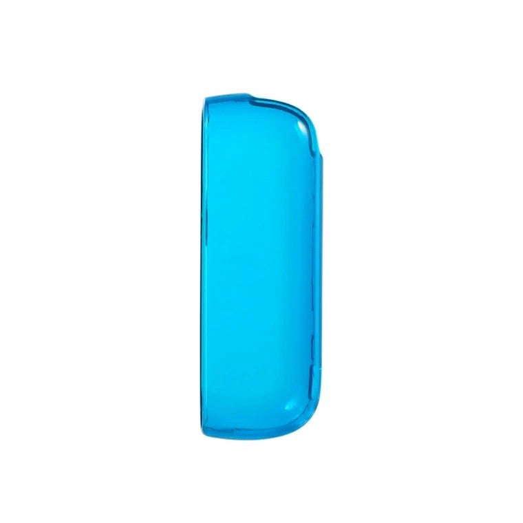 Husa Kaveny pentru IQOS Iluma, de Protectie, Anti Soc si Zgarieturi,din Plastic, 12.5 x 4.2 cm, Albastru Transparent