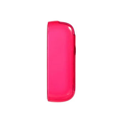 Husa Kaveny pentru IQOS Iluma, de Protectie, Anti Soc si Zgarieturi,din Plastic, 12.5 x 4.2 cm, Rosu Transparent