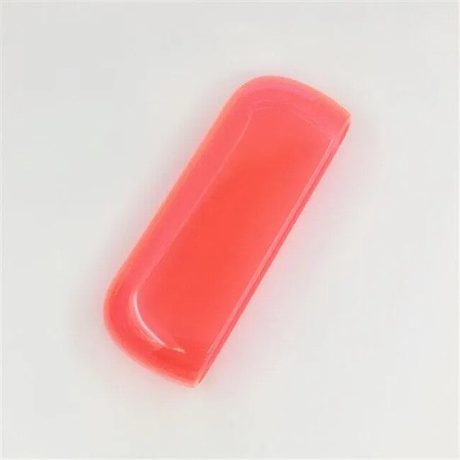 Husa Kaveny pentru IQOS Iluma, de Protectie, Anti Soc si Zgarieturi,din Plastic, 12.5 x 4.2 cm, Rosu Transparent