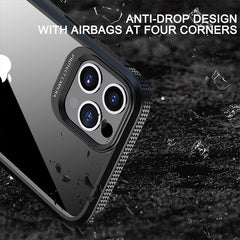 Husa Hibrid Defender MG Series pentru iPhone 14 Plus, Kaveny, Protectie Antisoc, Negru