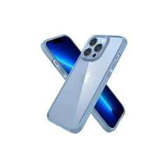 Husa Hibrid Defender MG Series pentru iPhone 14 Pro Max, Kaveny, Protectie Antisoc, Albastru