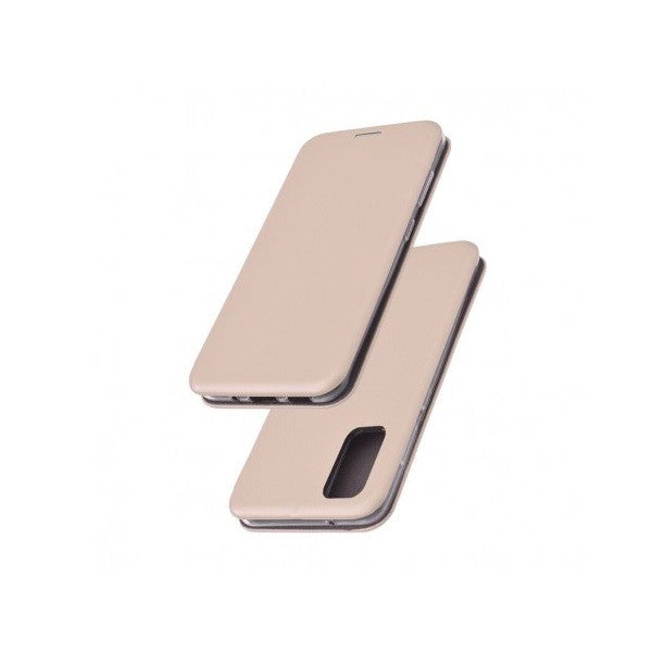 Husa de protectie Kaveny compatibila cu Huawei Y7 2019 Magnet Book Case Auriu