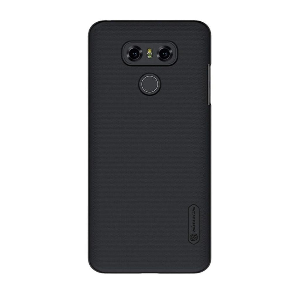 Husa LG G4 Stylus Nillkin Frosted Shield Negru + Folie de protectie