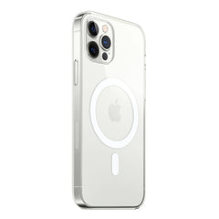 Husa MagSafe Silicone pentru iPhone 14 Pro, Kaveny, Transparenta