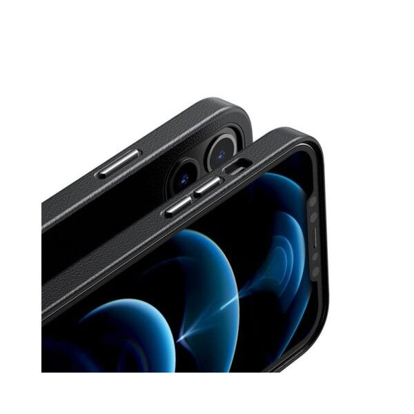 Husa protectie Kaveny pentru iPhone 14 Pro Mag Safe, 2 in 1 incarcare si magnet, Soft silicone, Verde