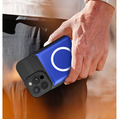 Husa pentru Apple iPhone 13 MagSafe, Urban Armor, Kaveny, Albastru, suport magnetic