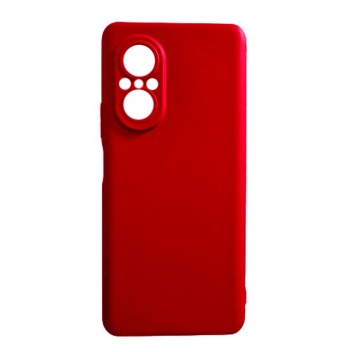 Husa Matte TPU pentru Huawei NOVA 9 SE, Kaveny, Silicon Slim, Protectie Antisoc, Rosu