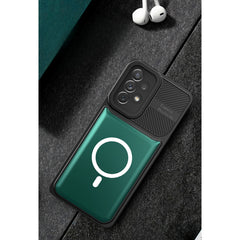 Husa pentru Apple iPhone 12 MagSafe, Urban Armor, Kaveny, Verde inchis, suport magnetic