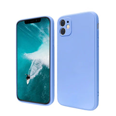 Husa pentru Apple iPhone 14 Plus Kaveny, Liquid Silicone, cu Microfibra pe interior, Protectie Antisoc, Lilac Purple( Mov)