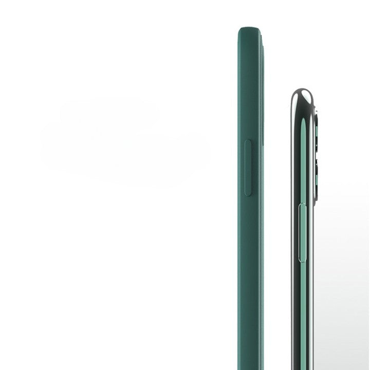 Husa pentru Samsung Galaxy A33 5G, Kaveny, Liquid Silicone, cu Microfibra pe interior, Protectie Antisoc, Verde inchis