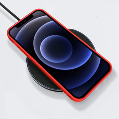 Husa pentru Samsung Galaxy S22 Plus, Kaveny, Liquid Silicone, cu Microfibra pe interior, Protectie Antisoc, Rosu