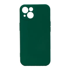 Husa pentru Samsung Galaxy S22 Plus, Kaveny, Liquid Silicone, cu Microfibra pe interior, Protectie Antisoc, Verde inchis