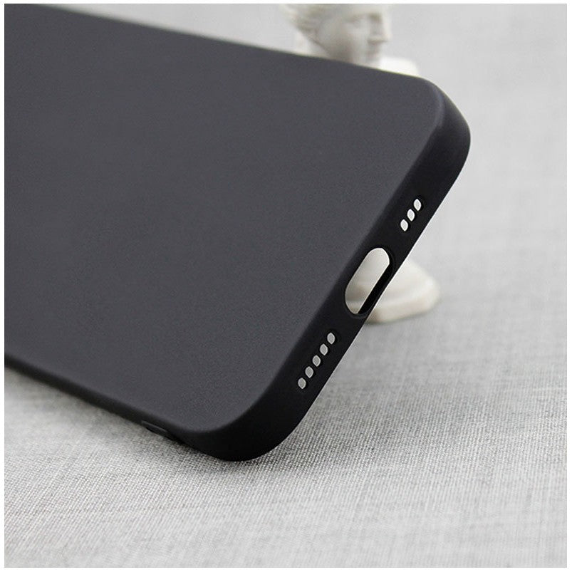 Husa pentru Samsung Galaxy S22 Ultra, Kaveny, Liquid Silicone, cu Microfibra pe interior, Protectie Antisoc, Negru