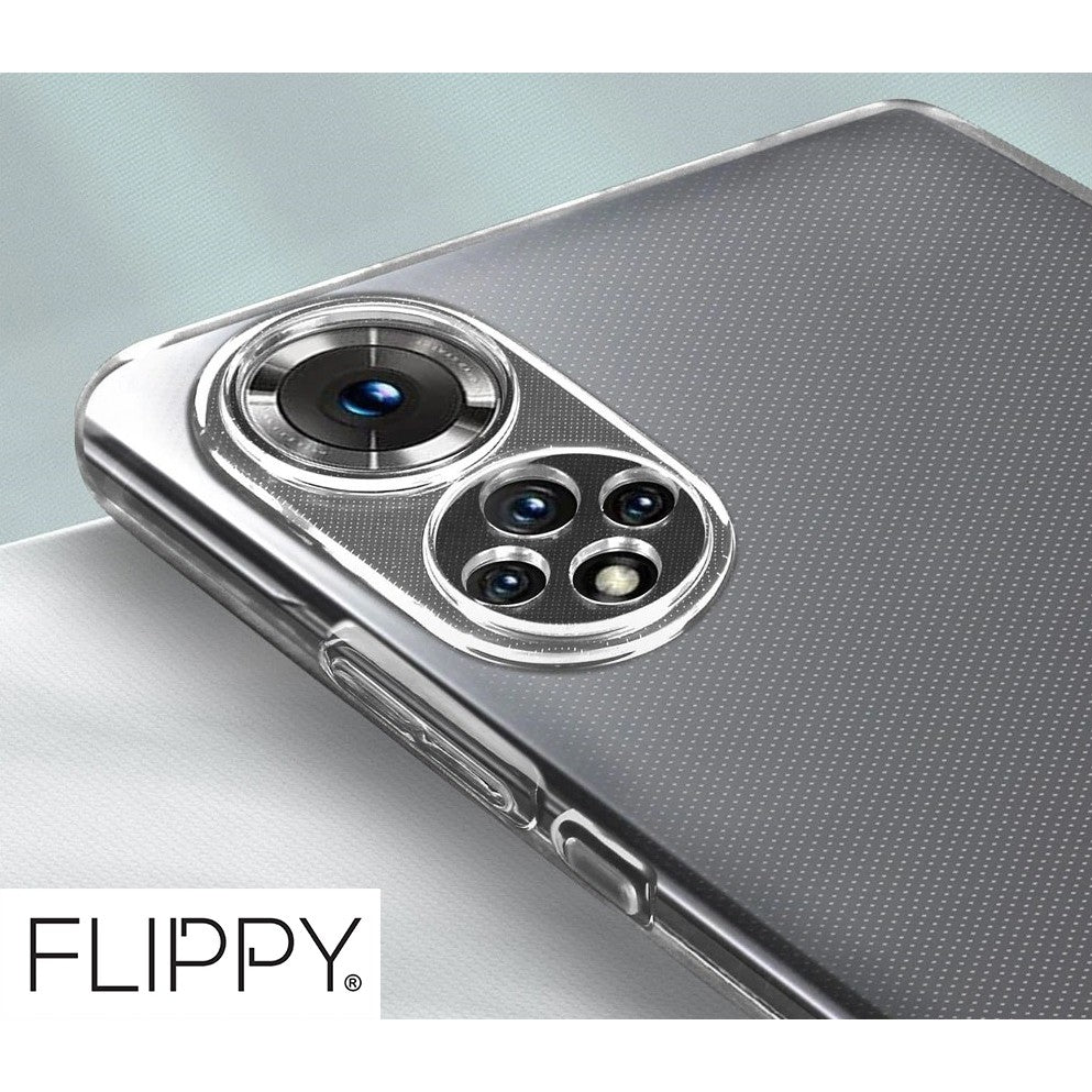 Husa Protect Plus pentru Huawei NOVA 9 SE, Kaveny, Silicon Subtire, Transparenta