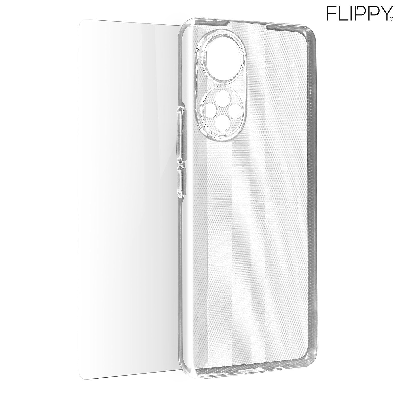 Husa Protect Plus pentru Huawei NOVA 9 SE, Kaveny, Silicon Subtire, Transparenta