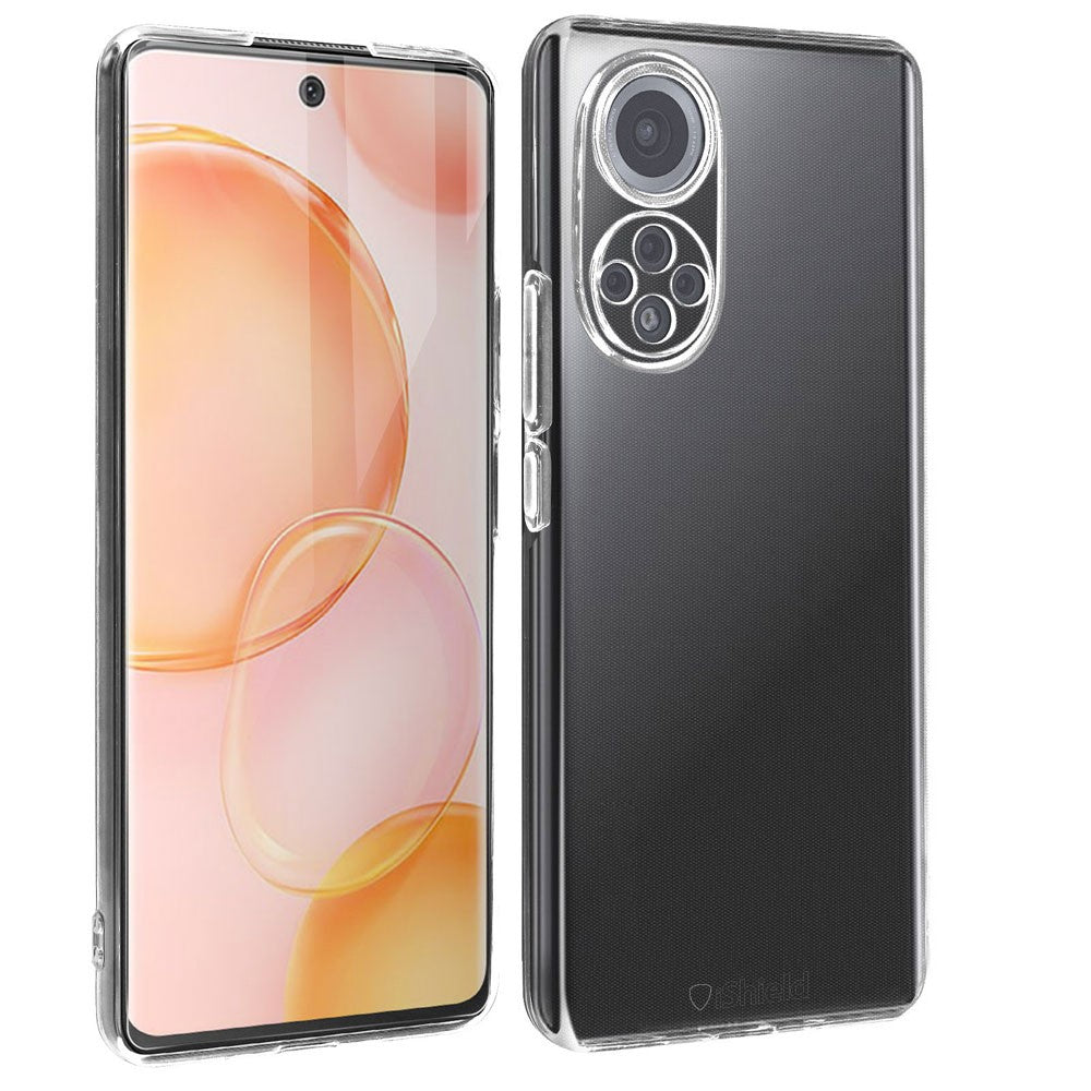 Husa Protect Plus pentru Huawei NOVA 9 SE, Kaveny, Silicon Subtire, Transparenta