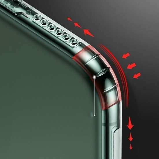 Husa de Protectie, Kaveny, pentru Samsung A21S, Protect Plus, Silicon, Transparent