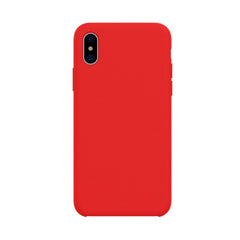Husa protectie compatibila cu Apple iPhone X/XS Liquid Silicone Case Rosu