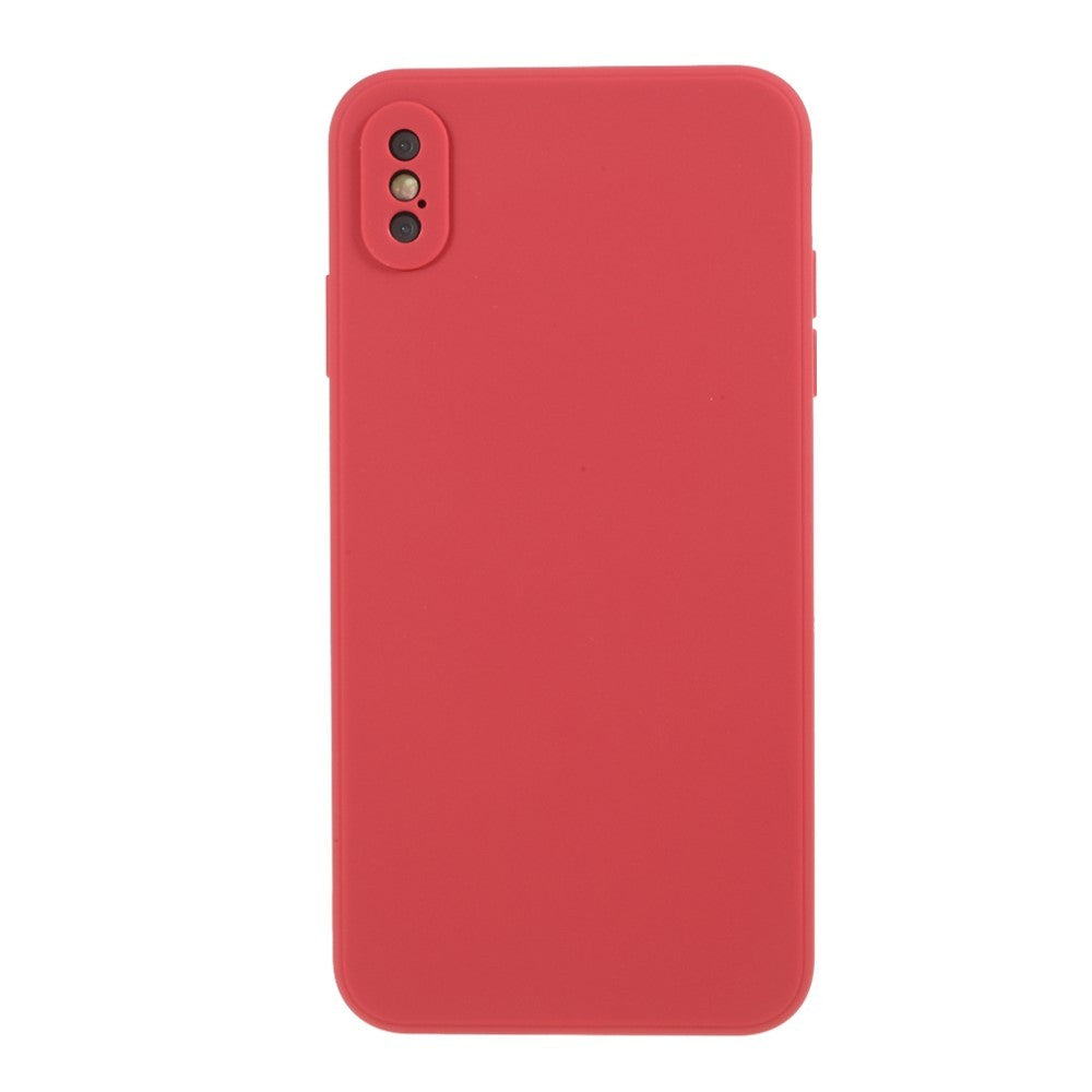 Husa protectie compatibila cu Apple iPhone X/XS Liquid Silicone Case Rosu