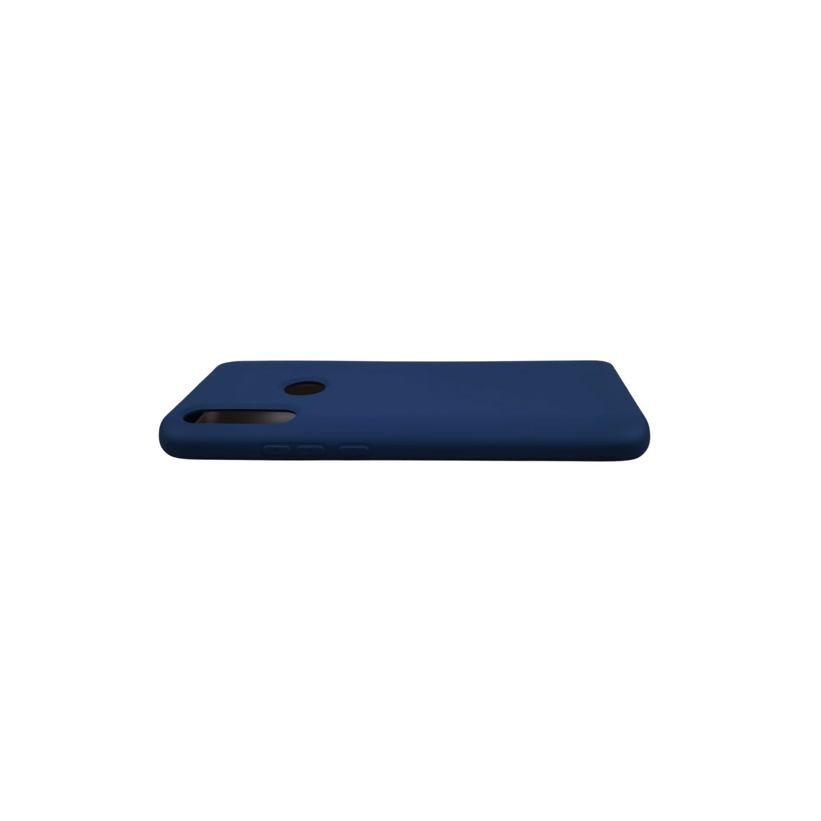 Husa protectie compatibila cu Huawei P Smart Z Liquid Silicone Case Albastru inchis