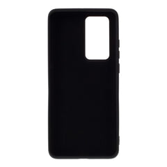Husa protectie compatibila cu Huawei P40 Pro Liquid Silicone Case Negru