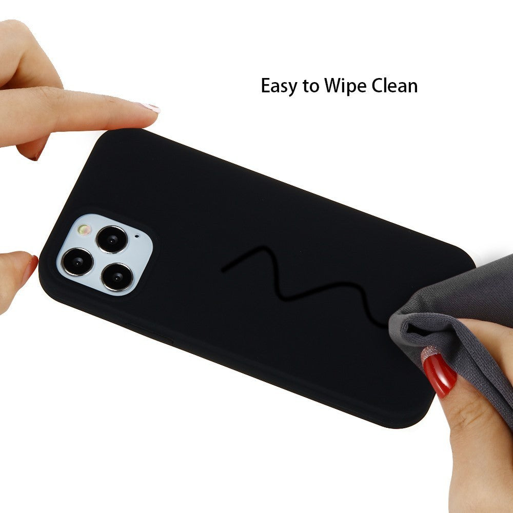 Husa protectie compatibila cu Huawei Y5 2019 Liquid Silicone Case Negru
