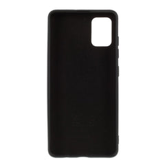 Husa protectie compatibila cu Samsung A51 Liquid Silicone Case Negru