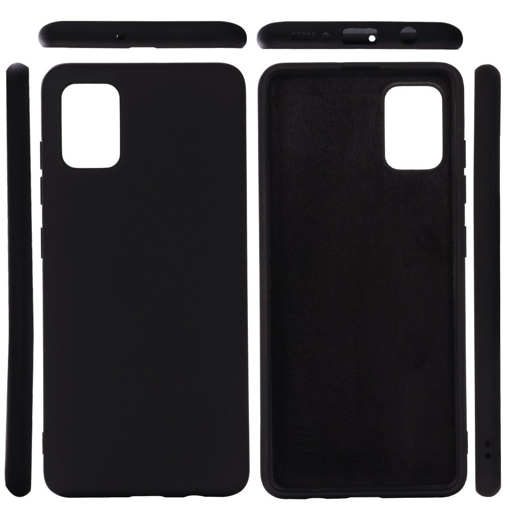 Husa protectie compatibila cu Samsung A71 Liquid Silicone Case Rosu