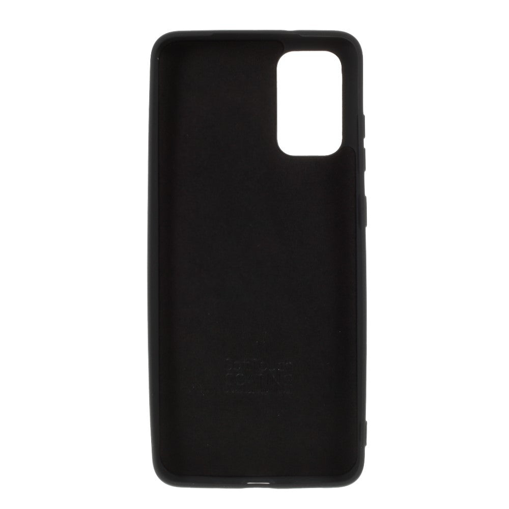 Husa protectie compatibila cu Samsung S20 Plus Liquid Silicone Case Negru