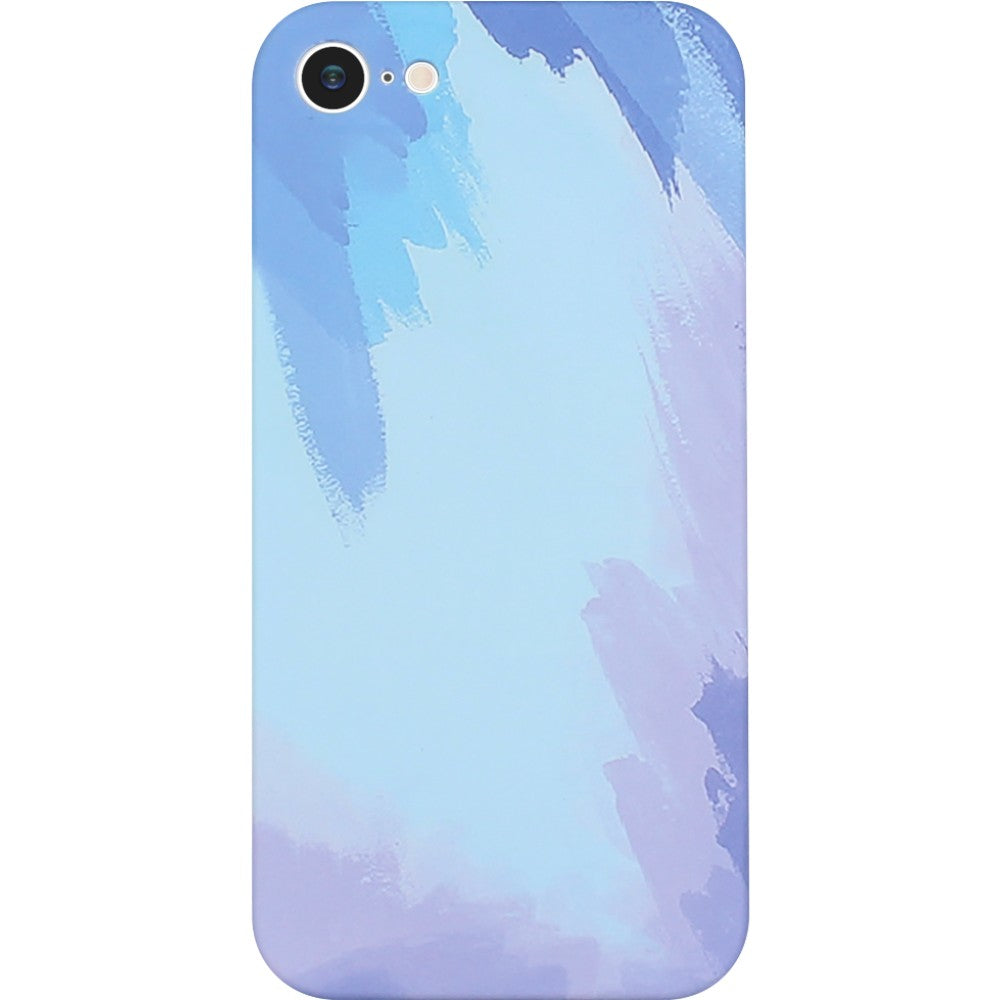 Husa protectie Kaveny compatibila cu Apple iPhone 11 Pro Tpu Ombre, Mov/Albastru