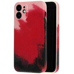Husa protectie Kaveny compatibila cu Apple iPhone 11 Pro Tpu Ombre, Roz/Mov/Negru