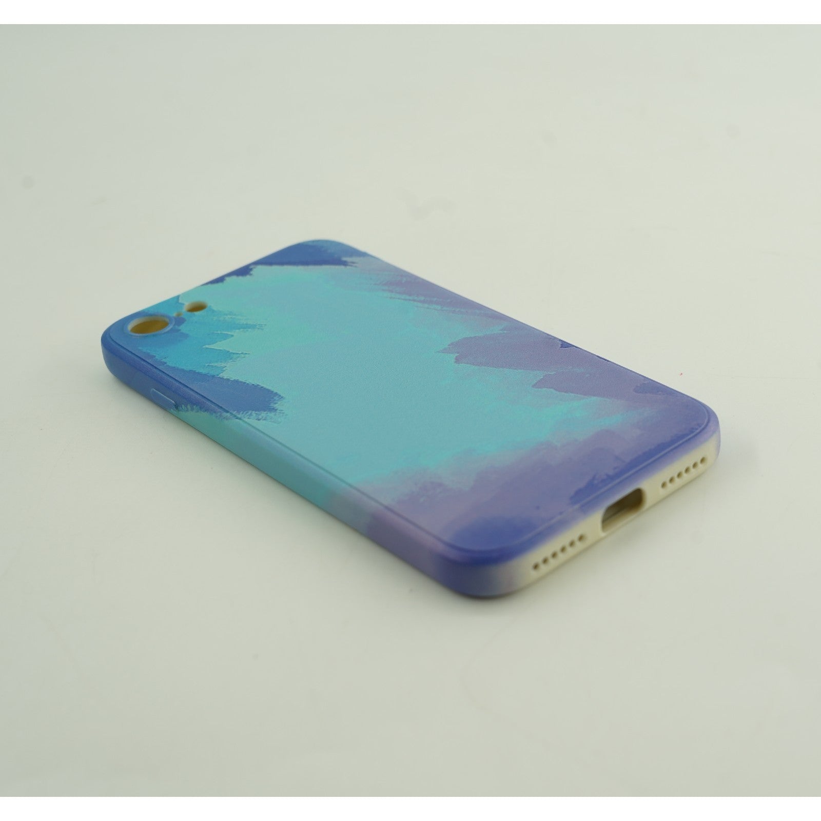 Husa protectie Kaveny compatibila cu Apple iPhone 11 Pro Tpu Ombre, Verde/Alb