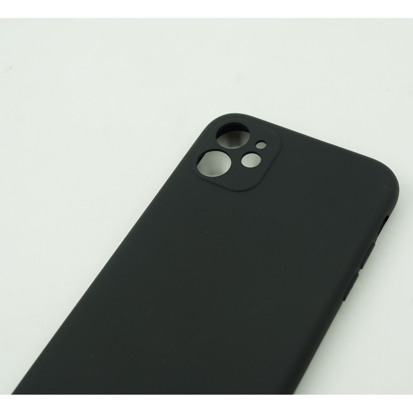 Husa protectie Kaveny compatibila cu Apple iPhone 12 Liquid Silicone Case Negru