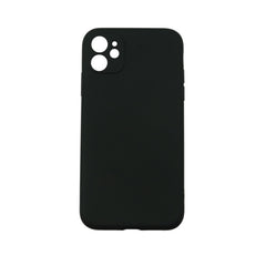 Husa protectie Kaveny compatibila cu Apple iPhone 12 Liquid Silicone Case Negru