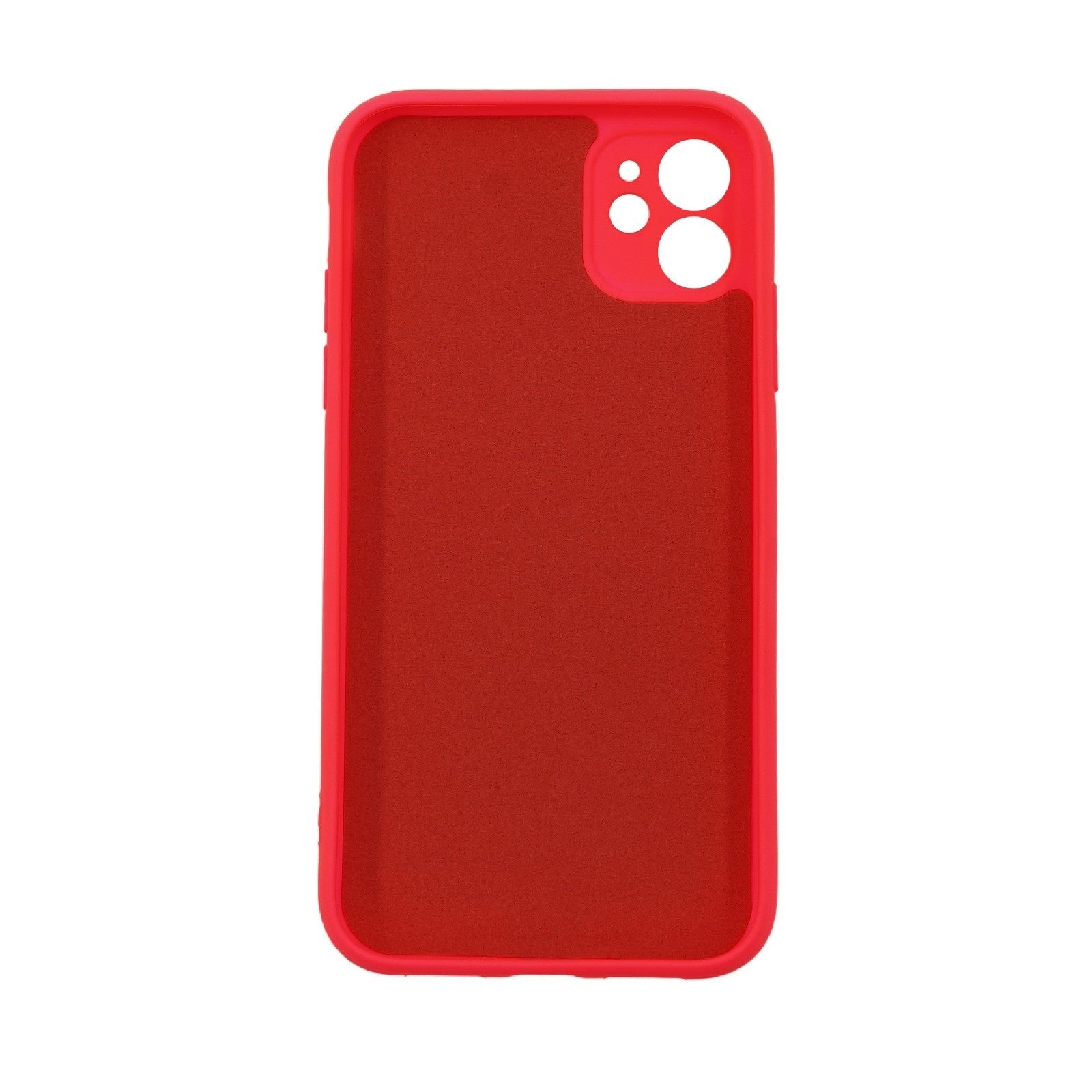 Husa protectie Kaveny compatibila cu Apple iPhone 12 Mini Liquid Silicone Case Fuchsia