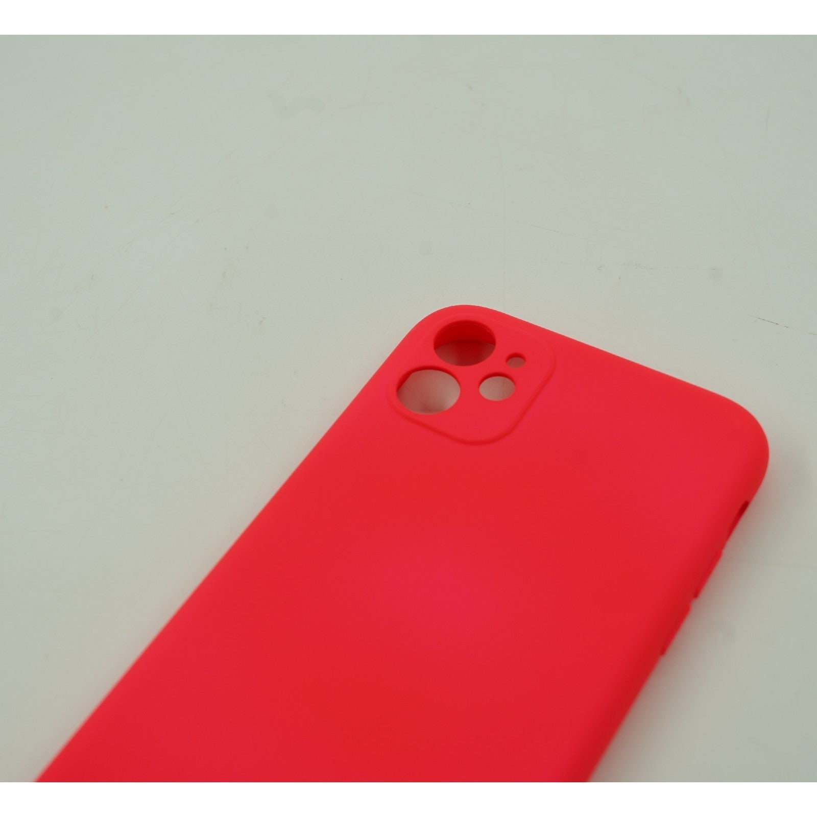 Husa protectie Kaveny compatibila cu Apple iPhone 12 Mini Liquid Silicone Case Fuchsia