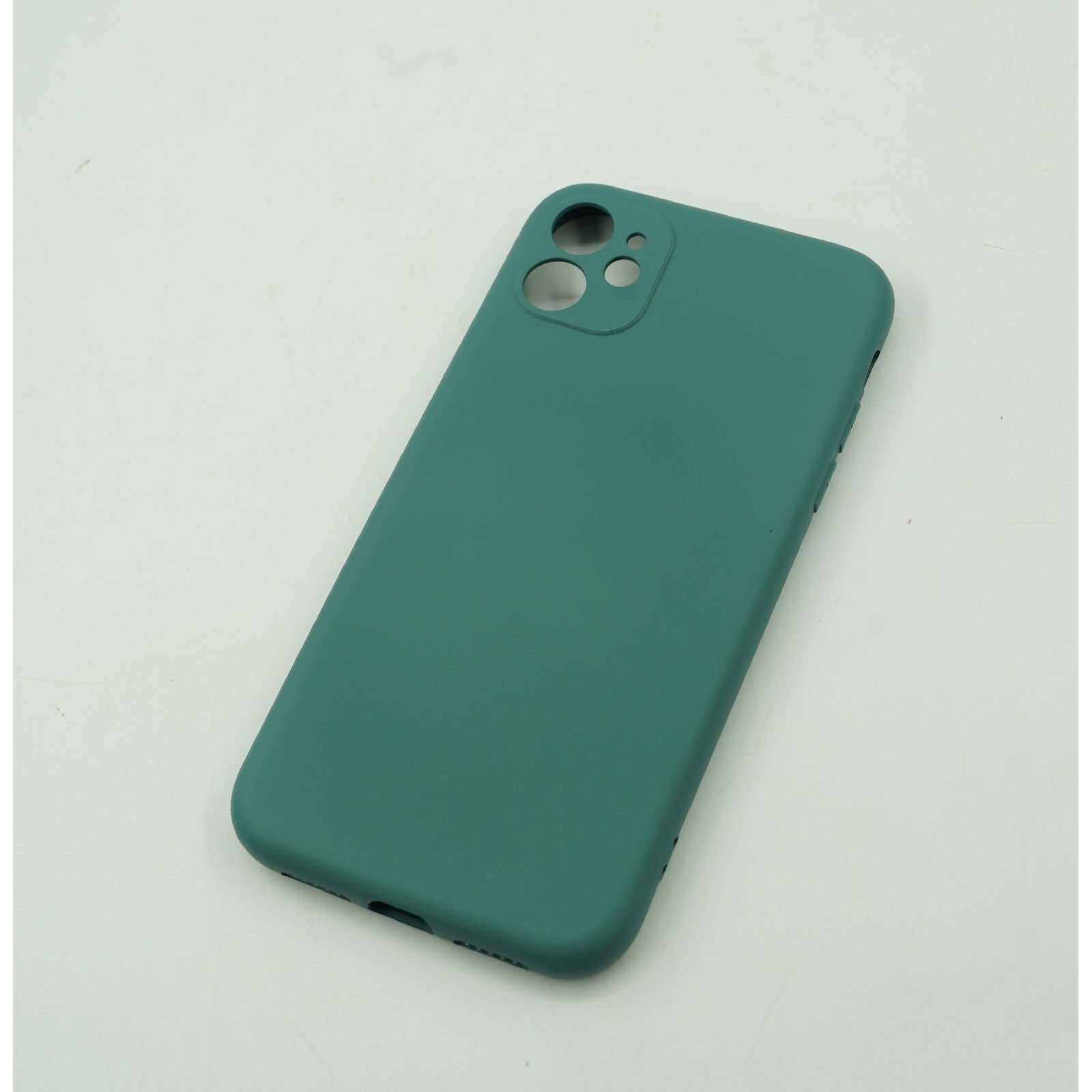 Husa protectie, Kaveny, compatibila cu Apple iPhone 12 Pro Liquid Silicone Verde