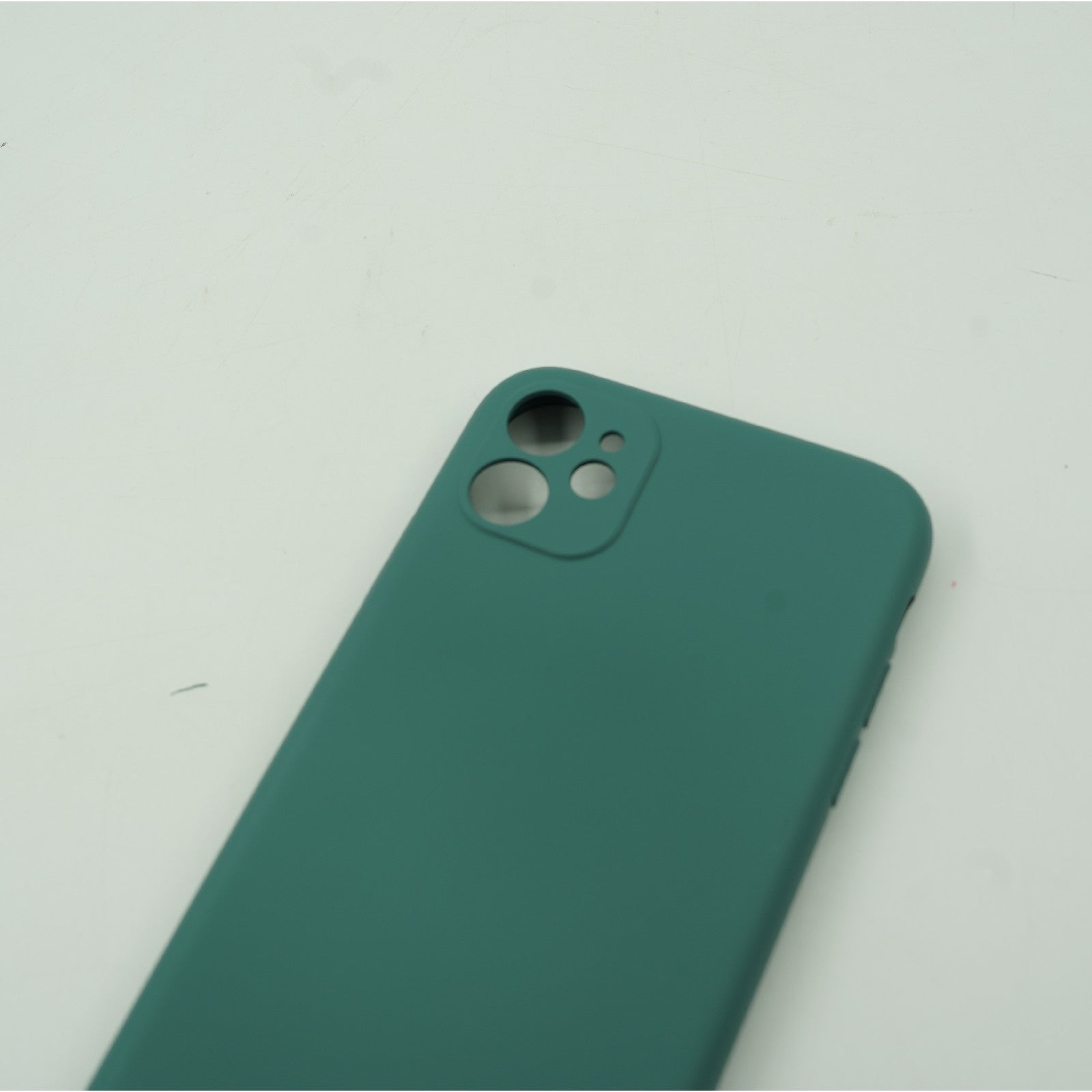 Husa protectie, Kaveny, compatibila cu Apple iPhone 12 Pro Liquid Silicone Verde