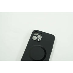 Husa protectie Kaveny compatibila cu Apple iPhone 12 Pro Mag Safe Silicone Negru
